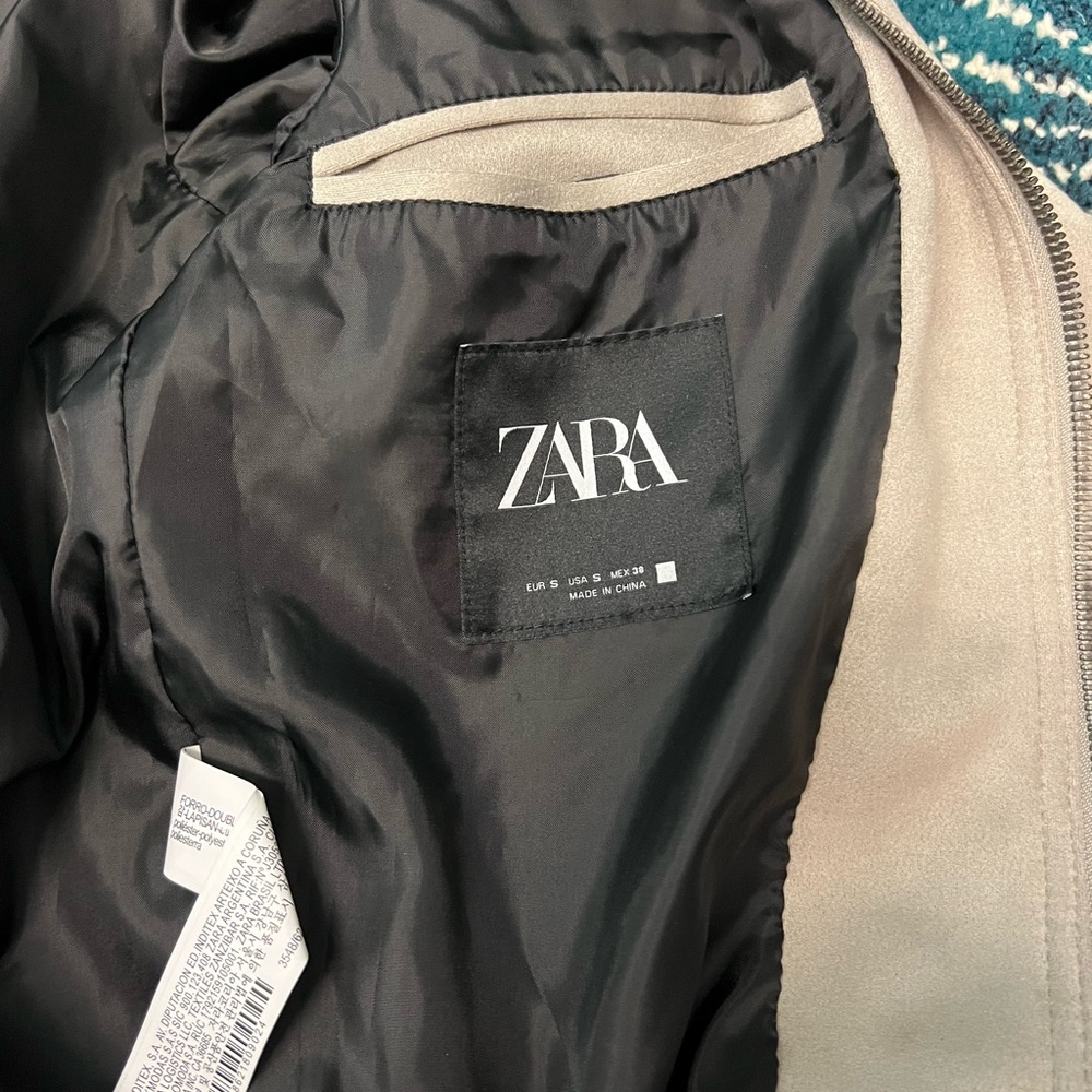 Zara suede jacket!! - Picture 4 of 5